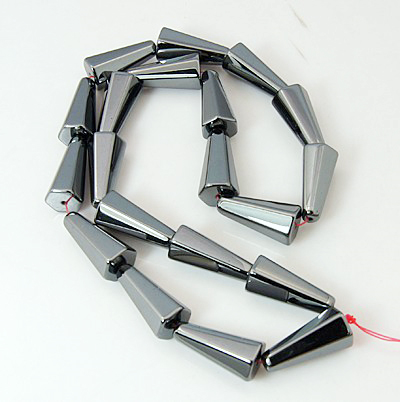 Cone Hematite Beads