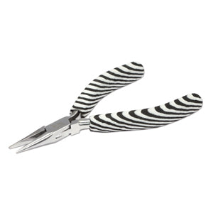 Zebra Chain Nose Pliers