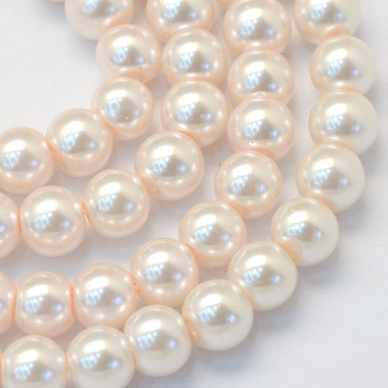 Ivory Glass Pearls