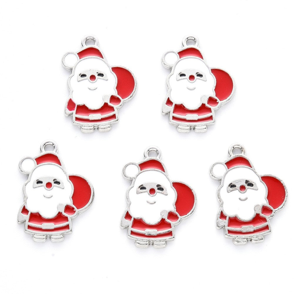 Christmas Santa Charms