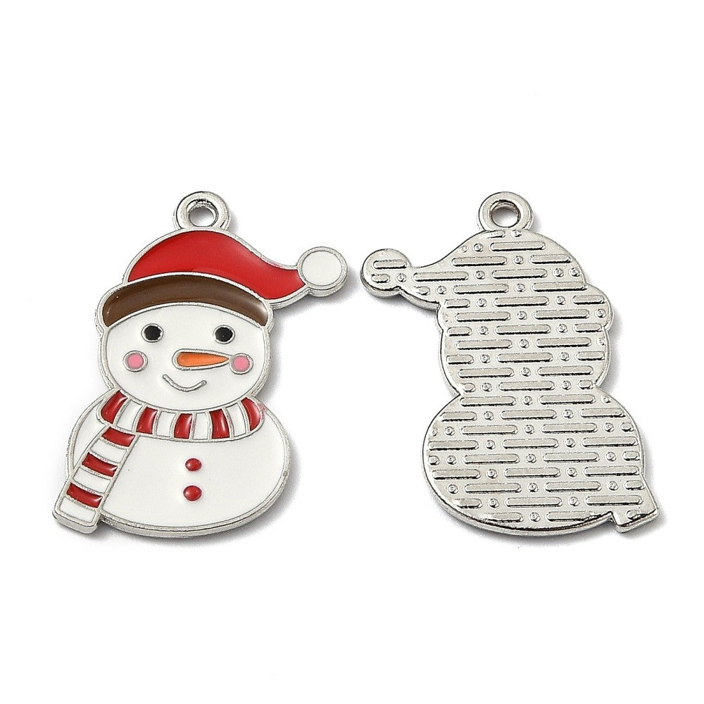 Christmas Snowman Charms