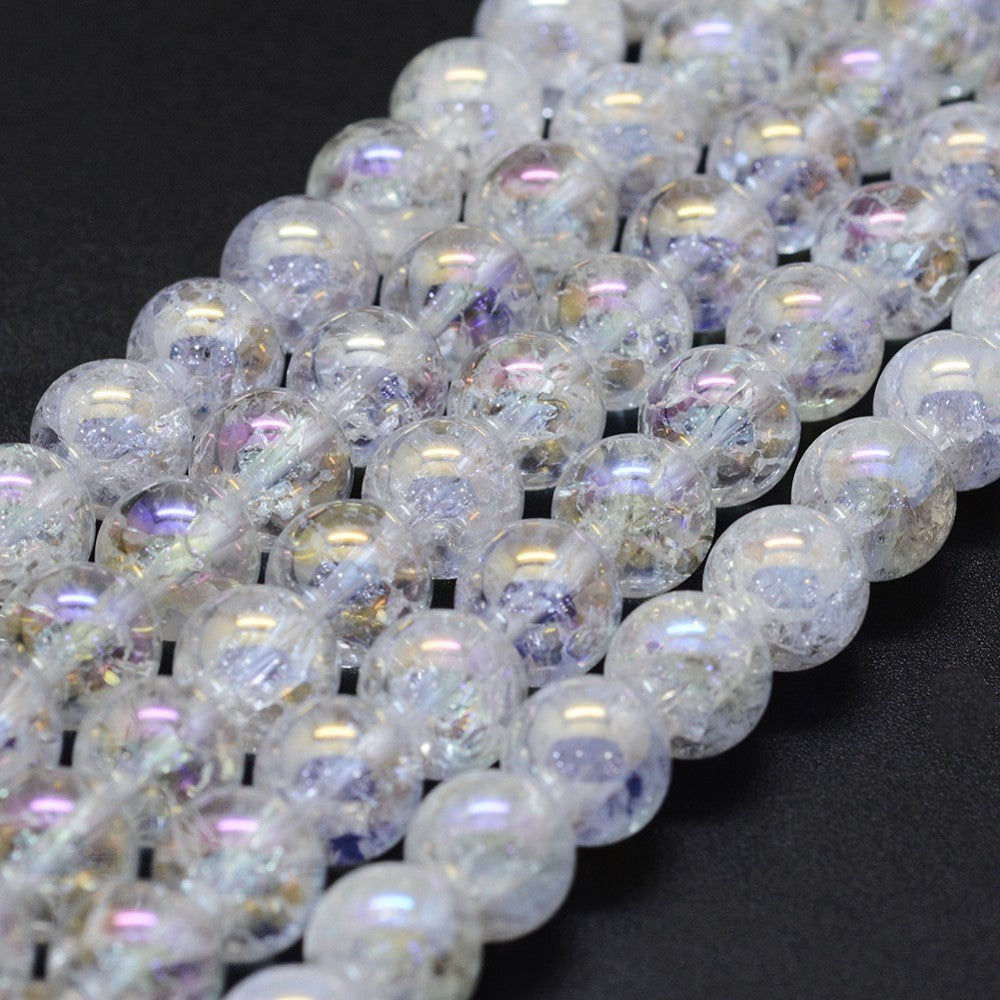 Crackle Quartz Aura 8mm