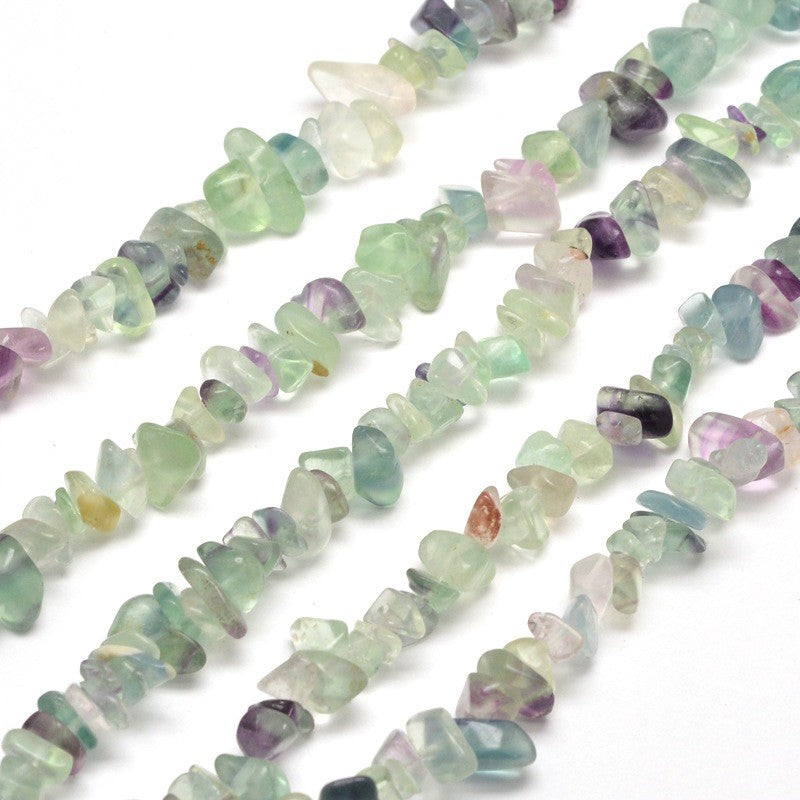 Fluorite Chip Beads