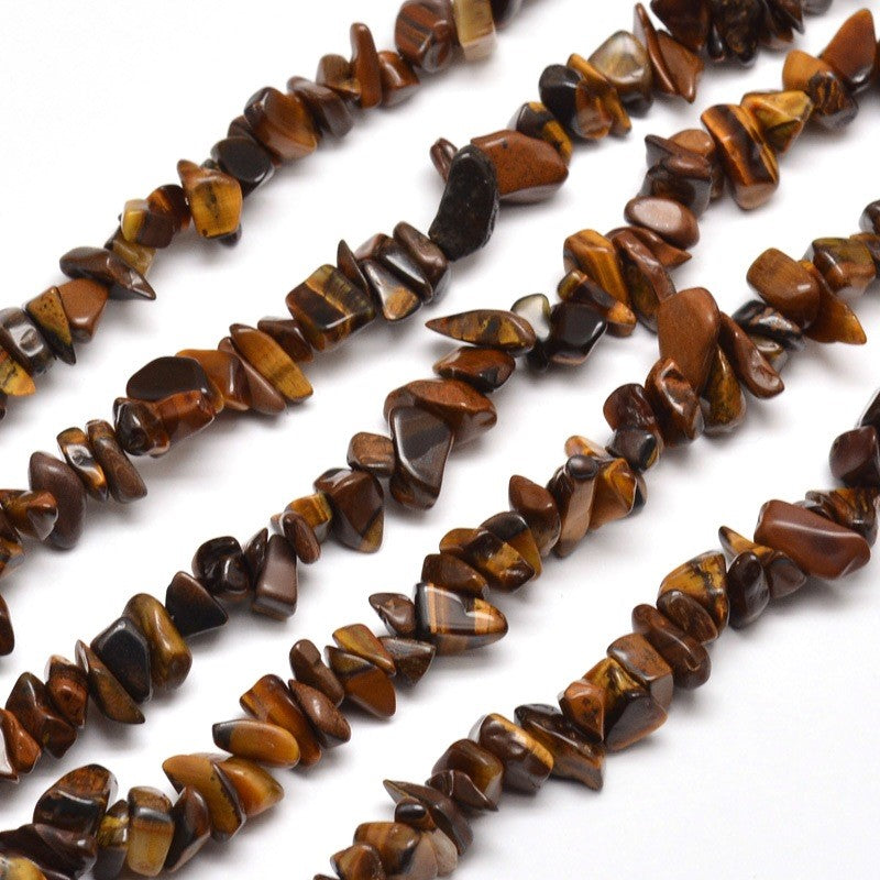 Tigers Eye Chip Beads
