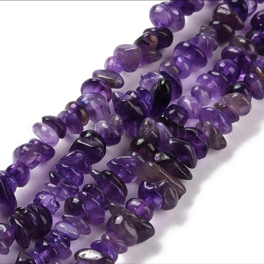 Amethyst Chip Beads
