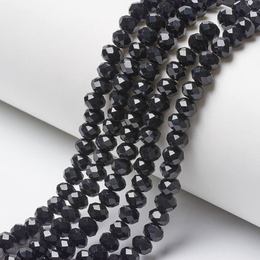 Crystal Glass Plain Beads