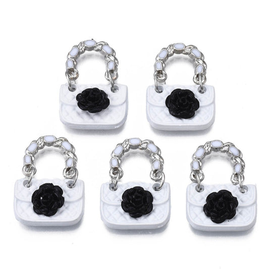 Handbag White Charms