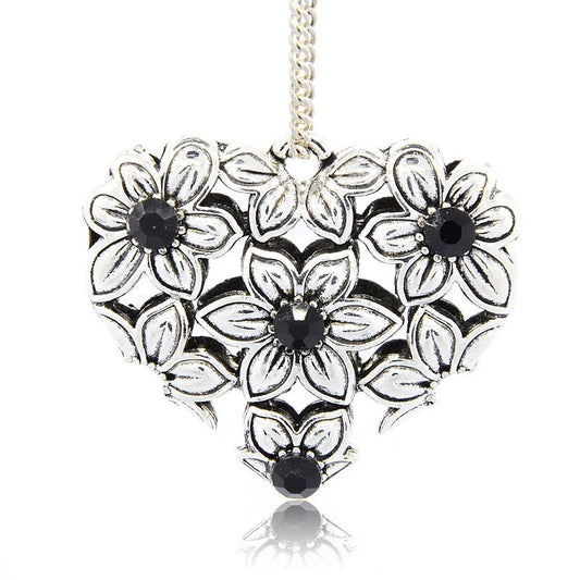 Flower Heart Pendant