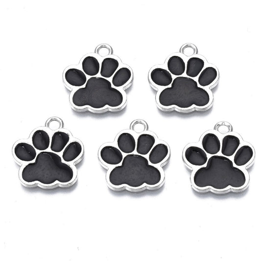 Paw Enamel Charms