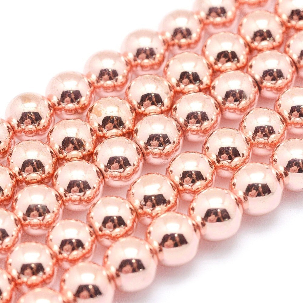 Round Hematite Beads