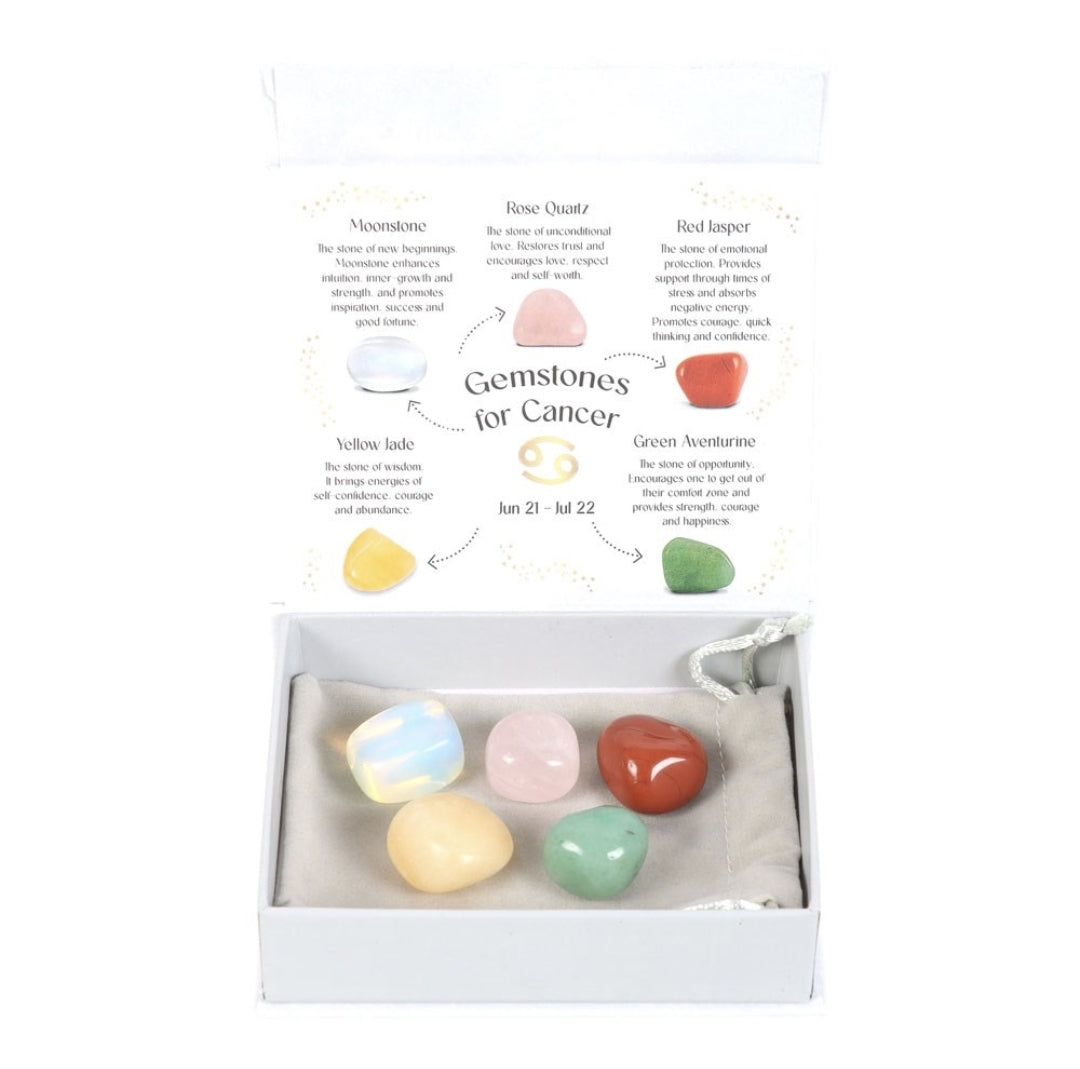 Zodiac Crystal Gemstone Gift Set
