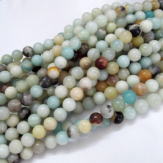 Flower Amazonite 8mm