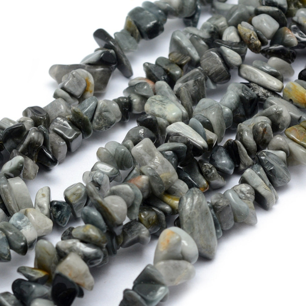 Hawk's Eye Chip Beads