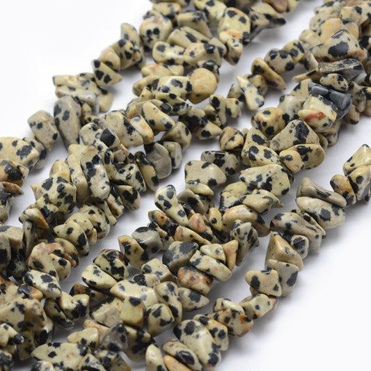 Dalmation Jasper Chip Beads
