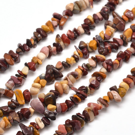 Mookaite Chip Beads
