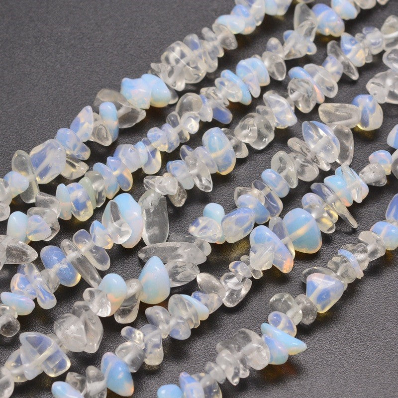Opalite Chip Beads