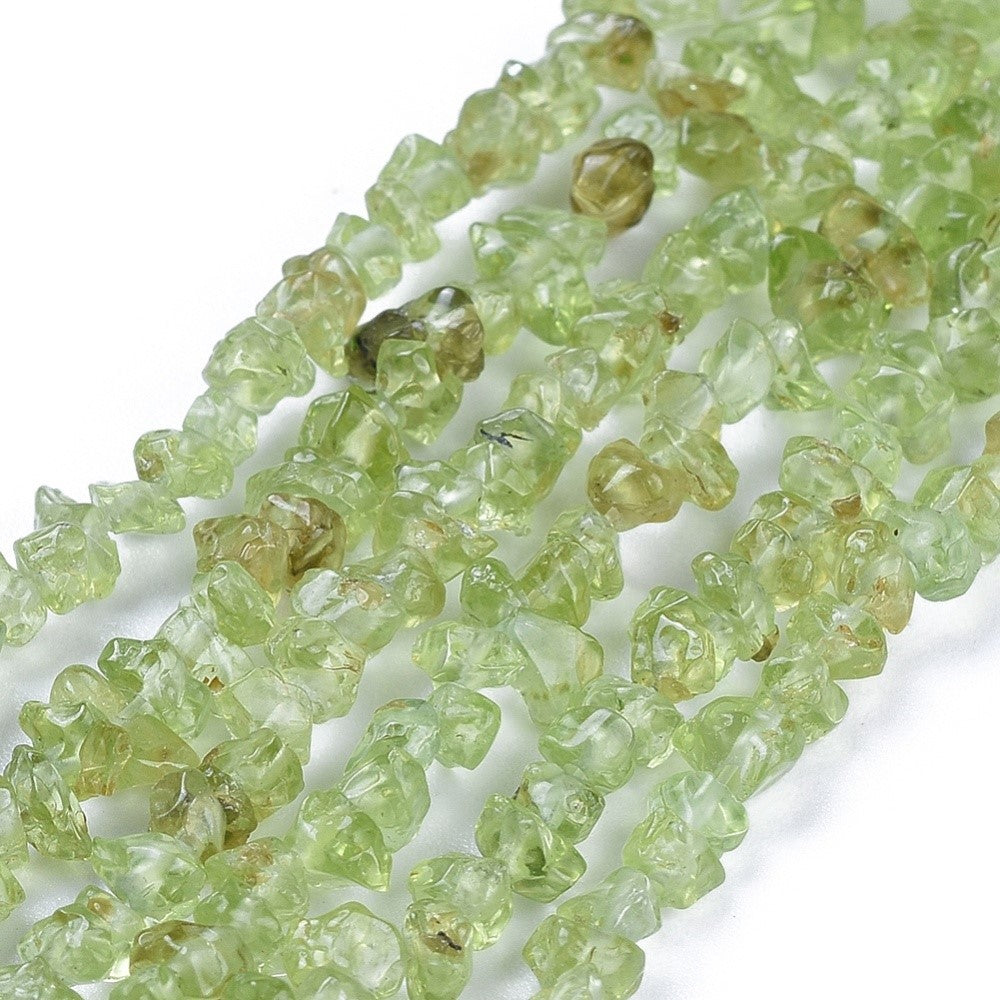 Peridot Chip Beads
