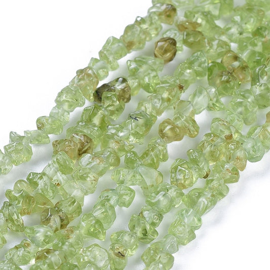 Peridot Chip Beads