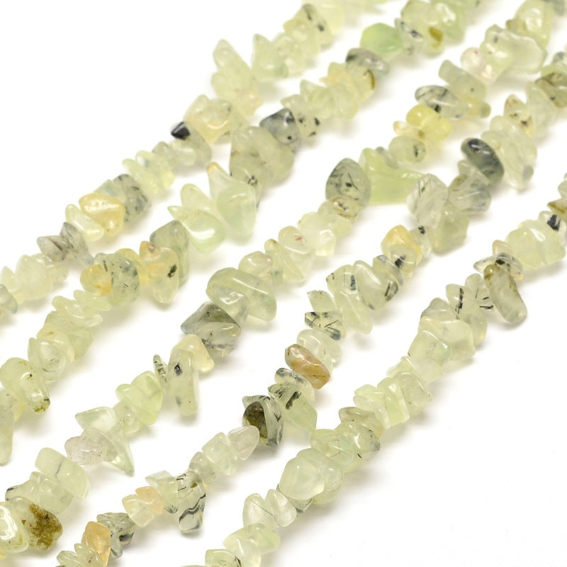 Prehnite Chip Beads