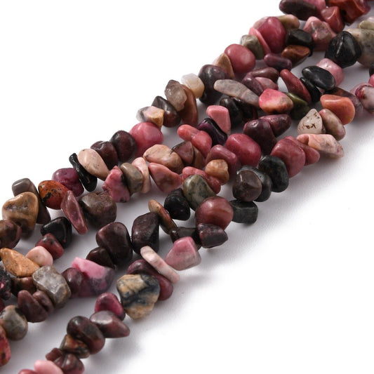 Rhodonite Chip Beads
