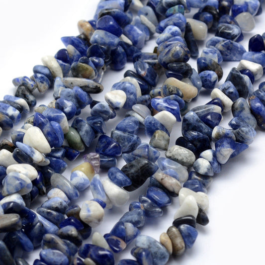 Sodalite Chip Beads