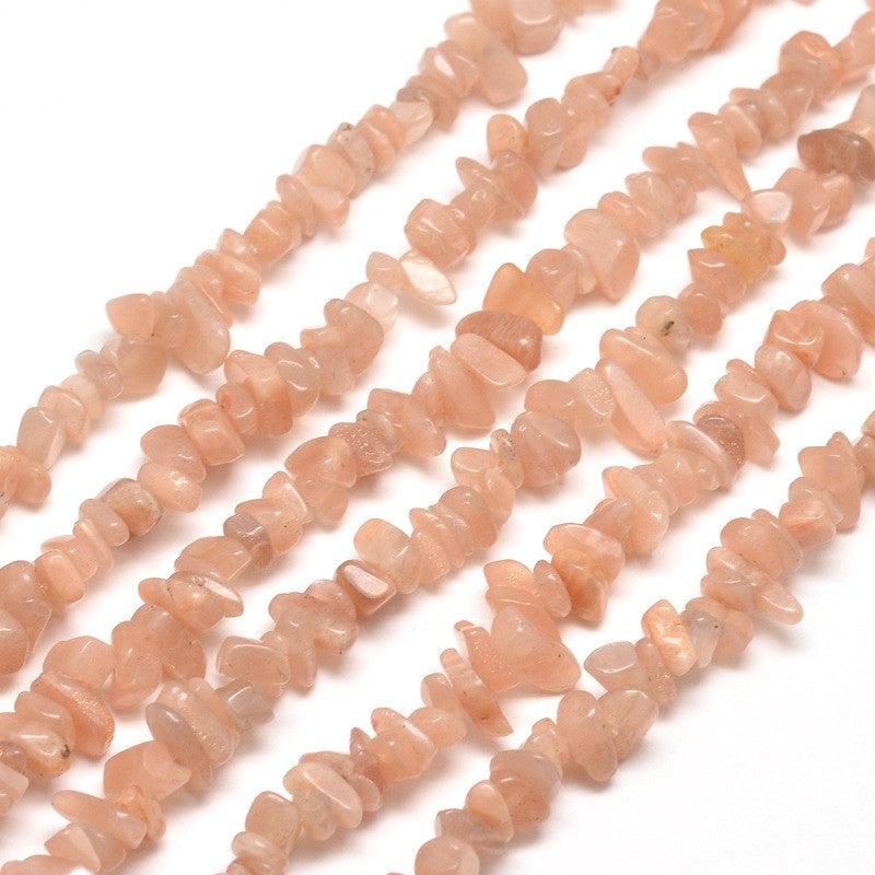 Sunstone Chip Beads