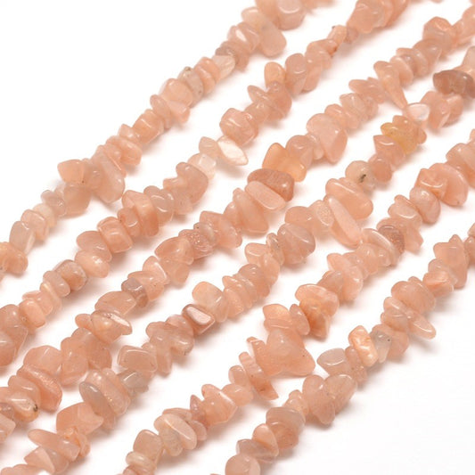 Sunstone Chip Beads